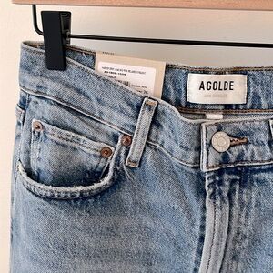 AGOLDE Harper Crop in Color Hassle Size 26